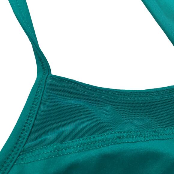 Fabletics‎ Sports Bra Portia Racerback Women's Medium Support Activewear Green - Picture 4 of 11